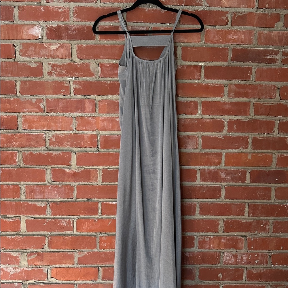 Pink Stitch Resort Haze Gray Maxi Dress - Picture 6 of 7